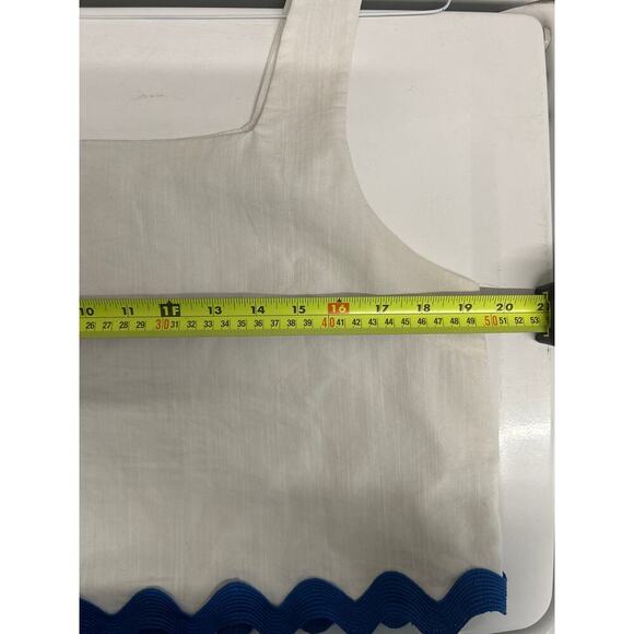 BTFBM Skirt Set Sleeveless Rick Rack Trim Cropped Tank Top Tiered A-line Maxi - Picture 11 of 11